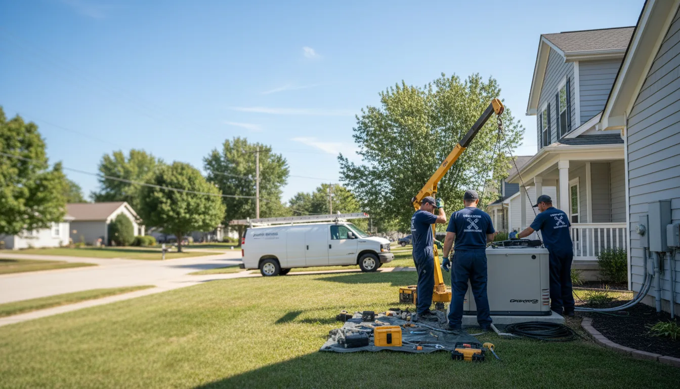 Generator Installation in Rochelle, IL near me